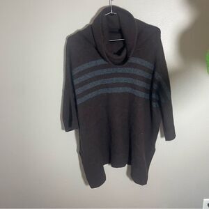 Ply cashmere cowl neck sweater